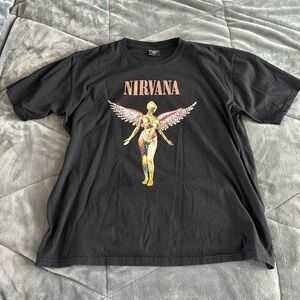 Nirvana In Utero Angel Shirt